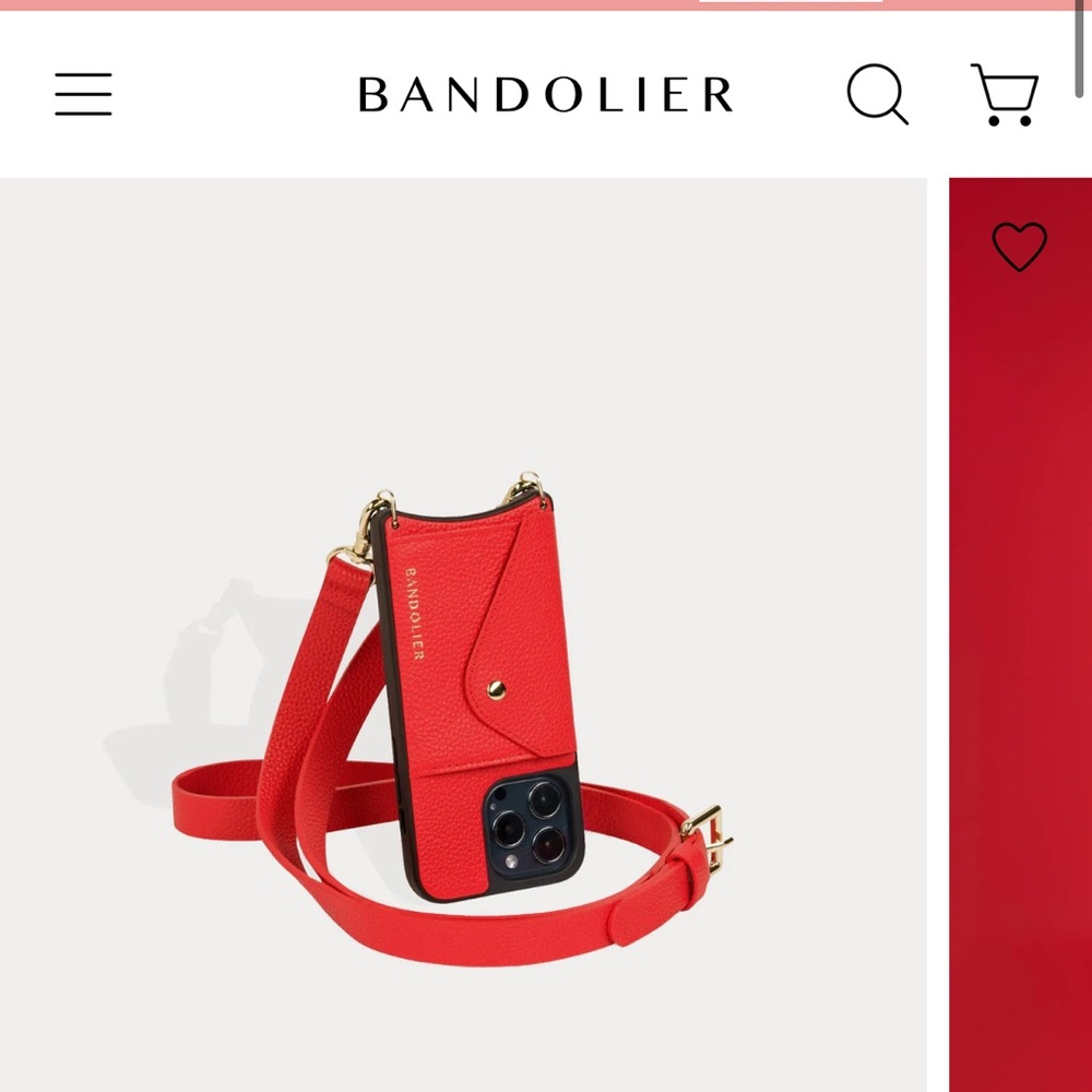 NWT: BANDOLIER - iPhone 11 Pro MAX